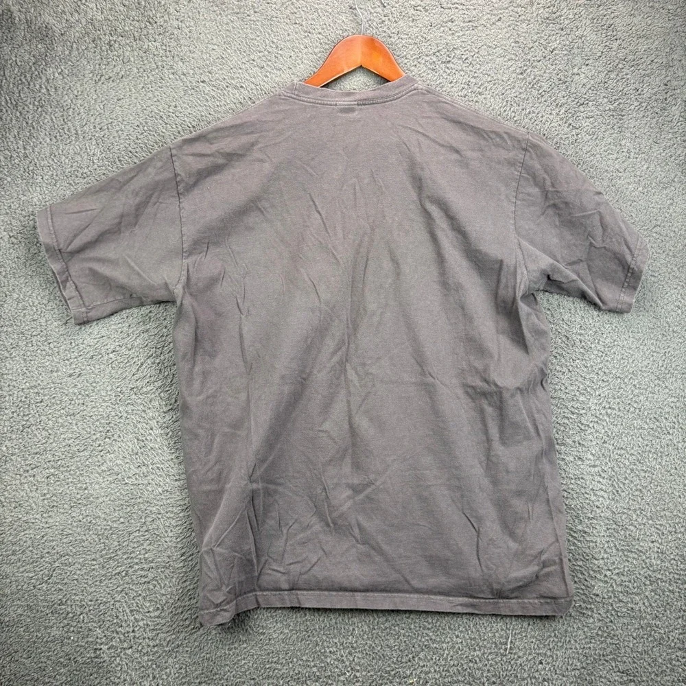 The North Face Mens‎ XL Gray Short Sleeve Graphic Logo T-Shirt Cotton Blend